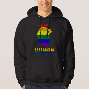 Human Transgender Pride Parade Lgbtq Love Equality Hoodie