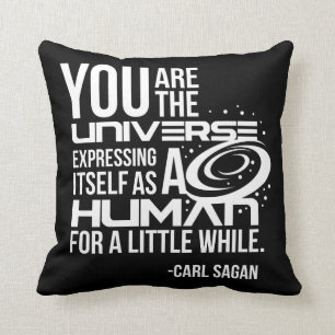 Human Universe Throw Pillow