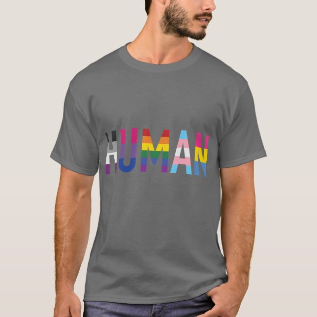 Human vintage T-Shirt (Front)