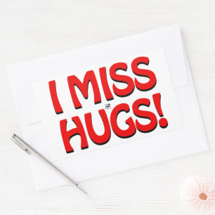 Human warmth expression (I miss hugs!) Sticker