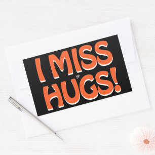 Human warmth expression (I miss hugs!) Sticker