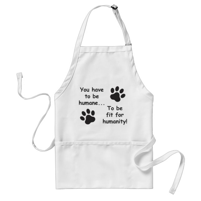 Humane for Humanity Standard Apron (Front)
