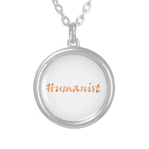 Humanist Gold Silver Plated Necklace