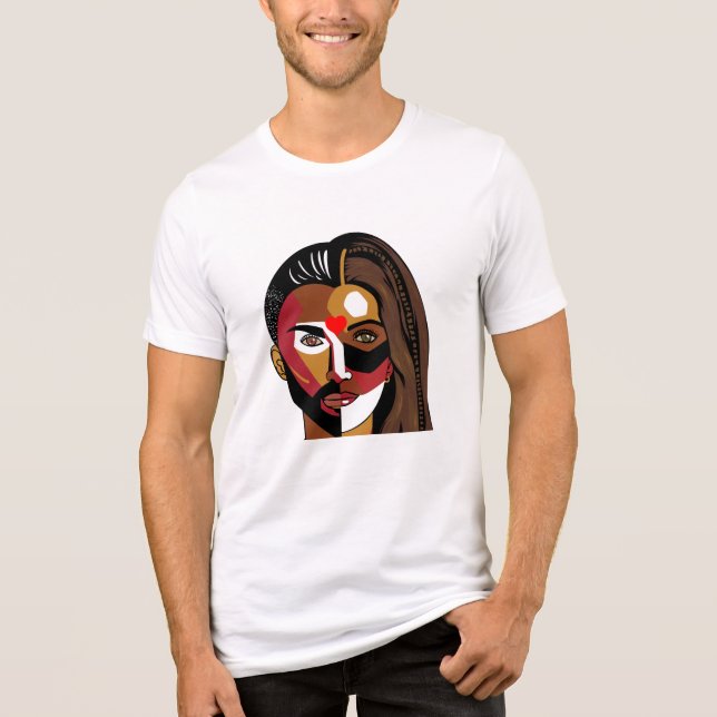 Humanitarian Tri-Blend Shirt (Front)