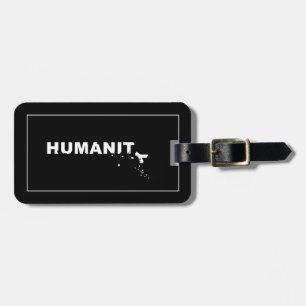 Humanity Crumbling Luggage Tag