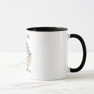 Humanity One World Ringer Coffee Mug