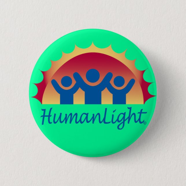 HumanLight 2 Inch Round Button (Front)
