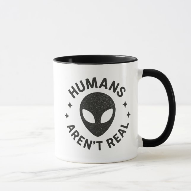 Humans Aren't Real Mug (Right)