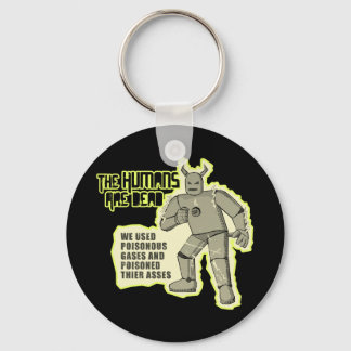Humans Dead Conchords Dark Keychain