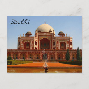 humayun delhi postcard