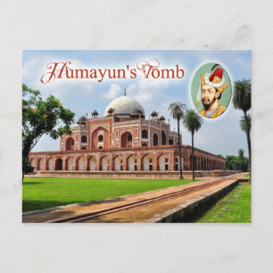 Humayun's Tomb in Delhi, India Postcard