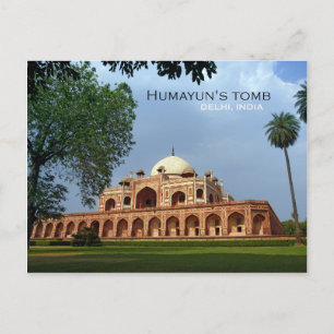 Humayun's Tomb in Delhi, India Postcard