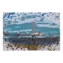 Humber Bridge Impressionist Landscape