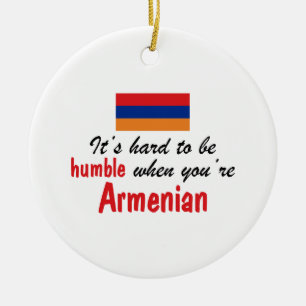 Humble Armenian Ceramic Ornament