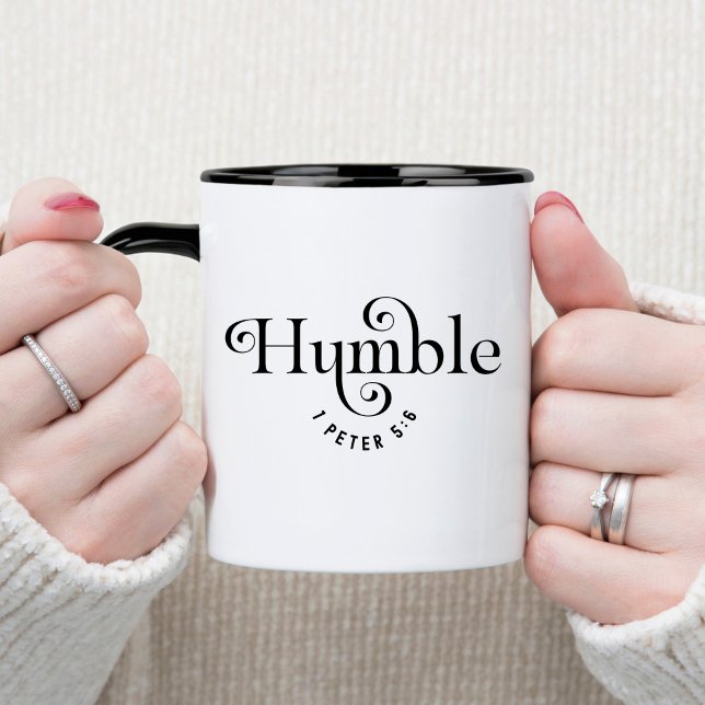 Humble Bible Verse Christian Coffee Mug (Creator Uploaded)