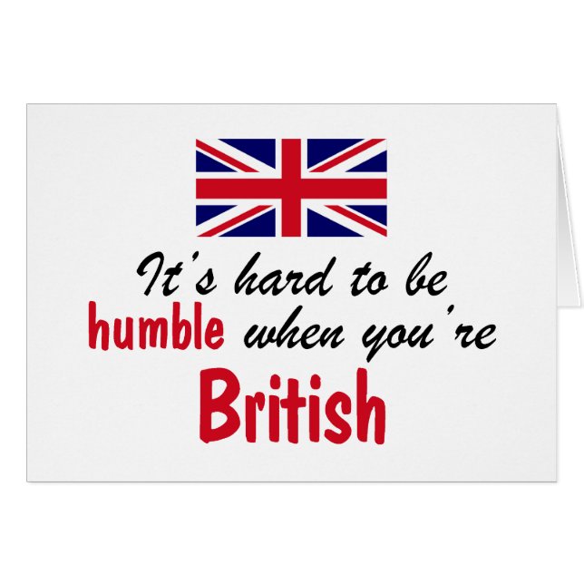 Humble British (Front Horizontal)