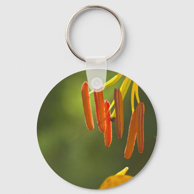 Humboldt Lily Stamens Keychain (Front)