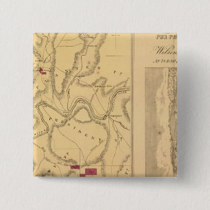 Humboldt Mining & Ref Co 2 Inch Square Button