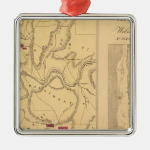 Humboldt Mining & Ref Co Metal Ornament