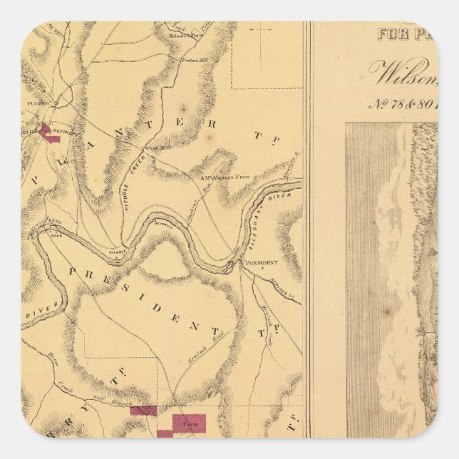Humboldt Mining & Ref Co Square Sticker (Front)
