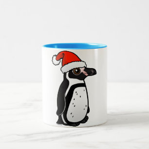 Humboldt Penguin Santa Two-Tone Coffee Mug