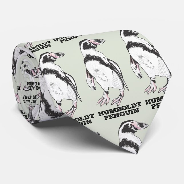 Humboldt penguin tie (Rolled)