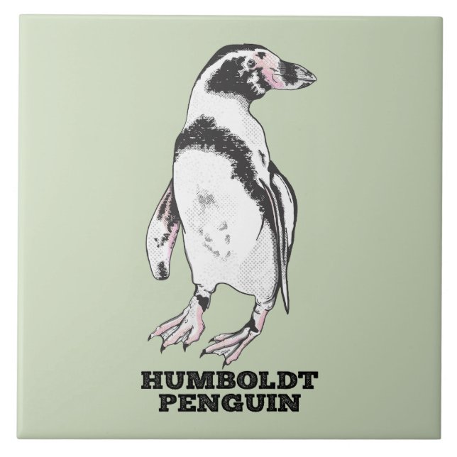 Humboldt penguin tile (Front)