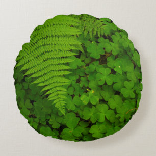 Humboldt Redwoods State Park Round Pillow