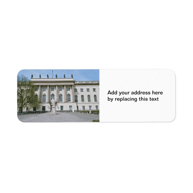 Humboldt University in Berlin (Front)