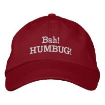Humbug Hat (Adjustable with White Embroidery)