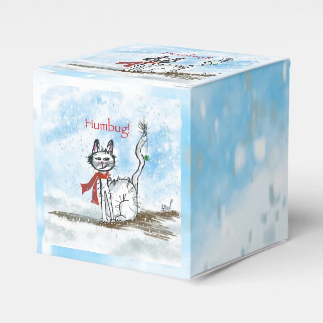 Humbug Kitty Favour Box (Front Side)