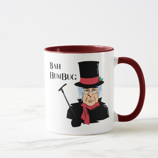 Humbug Scrooge Mug (Right)