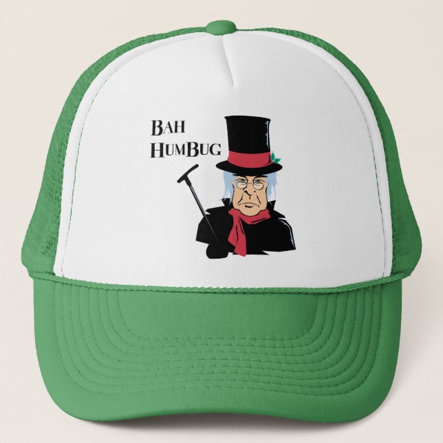 Humbug Scrooge Trucker Hat (Front)