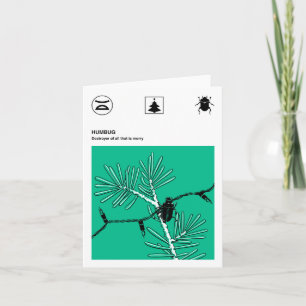 Humbug (Small) Holiday Card