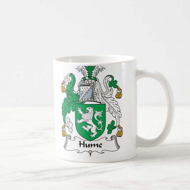 Hume Family Crest Coffee Mug (Right)