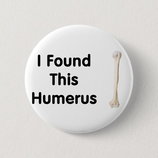 Humerus 2 Inch Round Button (Front)