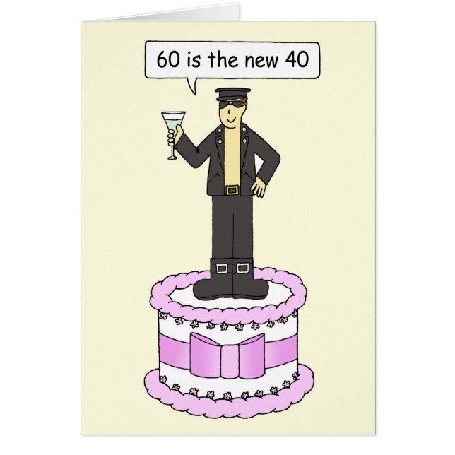 Humeur masculine gaie d'anniversaire (Devant)