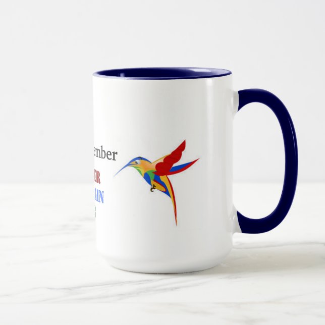 Hummer Fountain Club Mug (Right)
