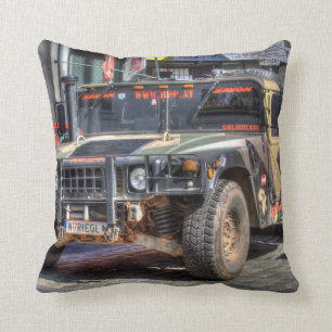 Hummer H1 Throw Pillow