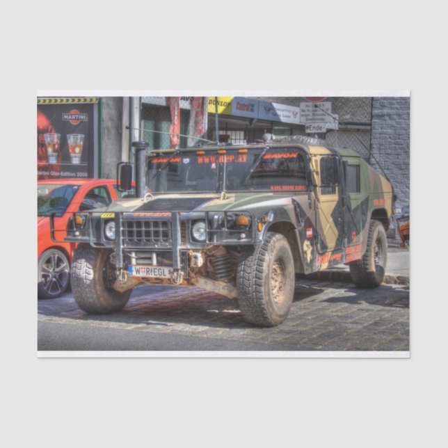 Hummer H1 Tissue Paper (Front)