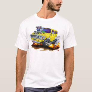 Hummer H2 Yellow Truck T-Shirt