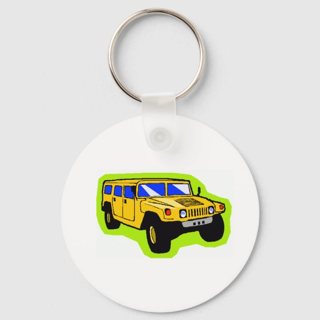 Hummer Keychain (Front)