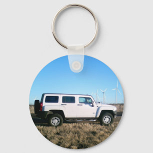 Hummer & Wind Power Keychain