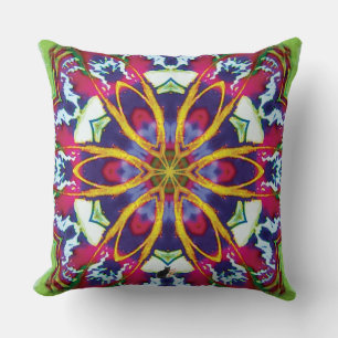 Hummers Kaleidoscope Pillow