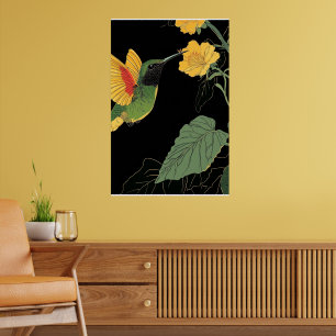 HUMMING BIRD #2 POSTER