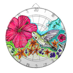 Humming Bird  Dartboard