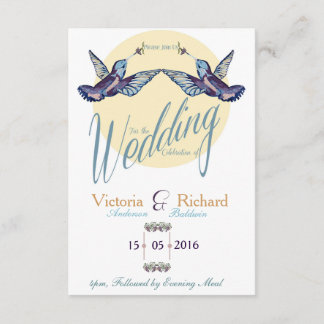 Humming Bird Faire-part de mariage