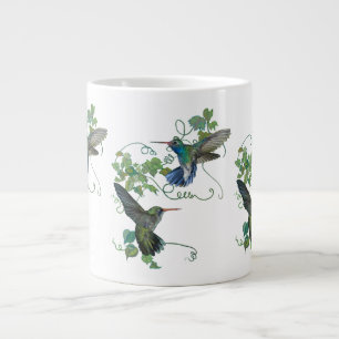Humming Bird Flight Large Coffee Mug