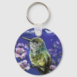 Humming bird keychain