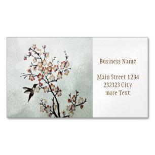 humming-bird 	Magnetic business card